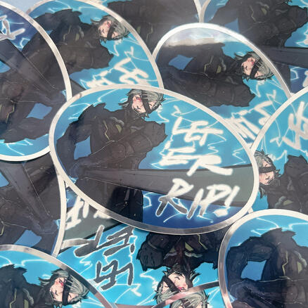 MGRR Reflective Mirror Sticker