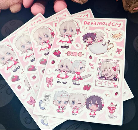 DMC Holo Sticker Sheet