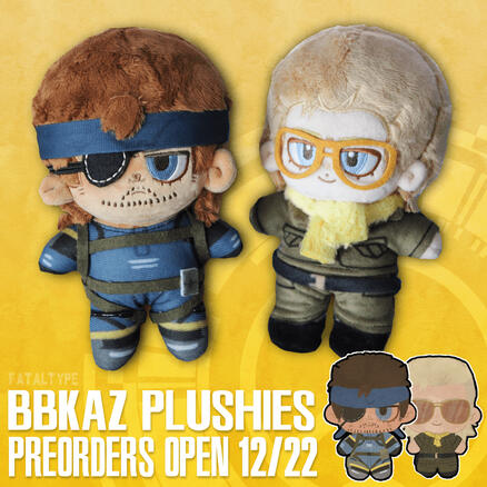 MGS Fan Plushies