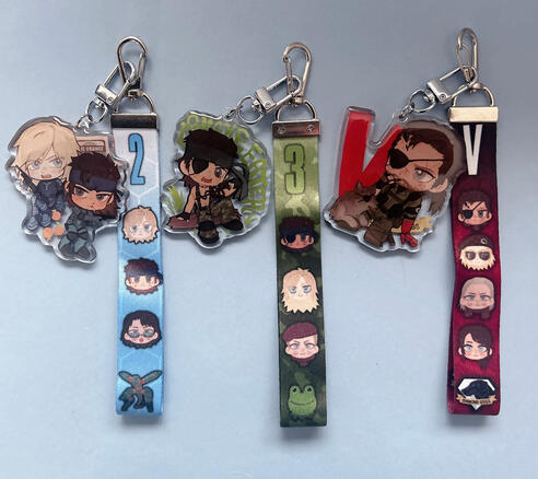 MGS Lanyard Keychains